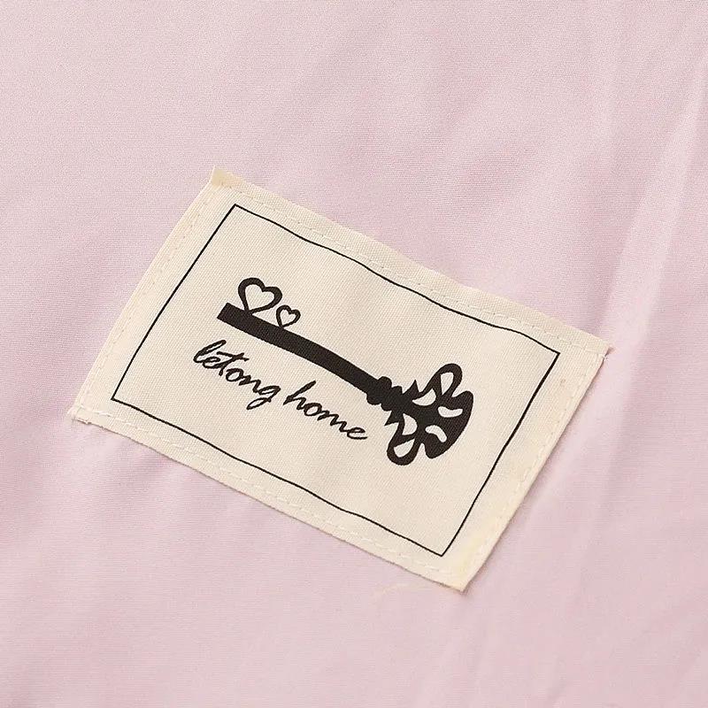 French Lace Pillowcase Washed Ice Silk Pillowcase Double Pillowcase 48x74 One Pair