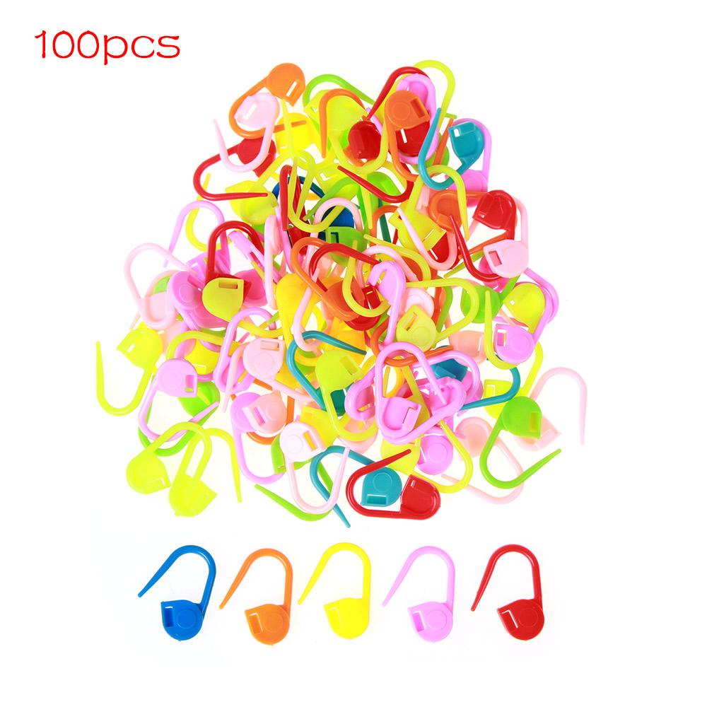 

100/120PCS DIY Plastic Markers Craft Tools Sewing supplies Crochet Hook kits Needle Clip Knitting Accessories