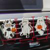 Auto-Lufterfrischer-Clips Geist Katze Aromatherapie für Lüftungsschlitz Gruselige Kuh Halloween Langanhaltender Duft Gerüche Reinigung Auto Dekoration