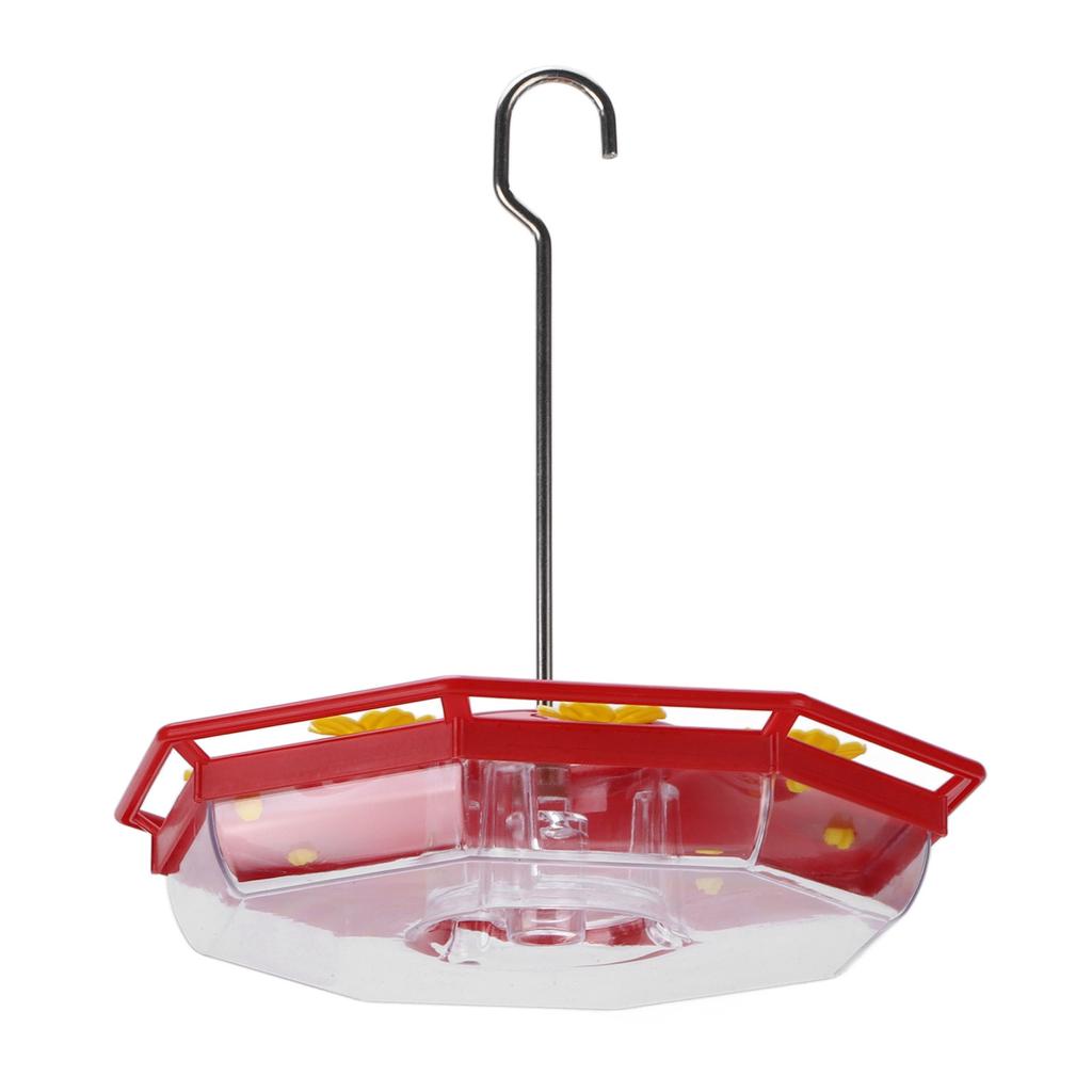 Kolibri-Futterspender 16oz Hängend Auslaufsicher Vogelfutterspender mit 8 Futterstellen für Außen Garten Hof