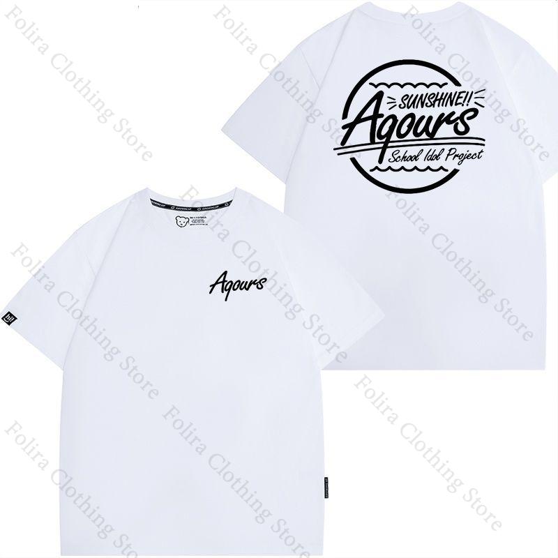 

Anime Love Live Liella Series Letter Printed Tshirt Summer Tops for Unisex Women Short Sleeve Tee Daily Unisexs Clothing Fashion Top 3XL
