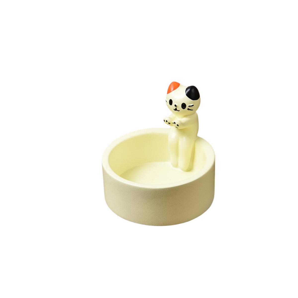 

День святого Валентина Милый подсвечник в виде котенка: Мультяшная ароматерапия и декоративное украшение