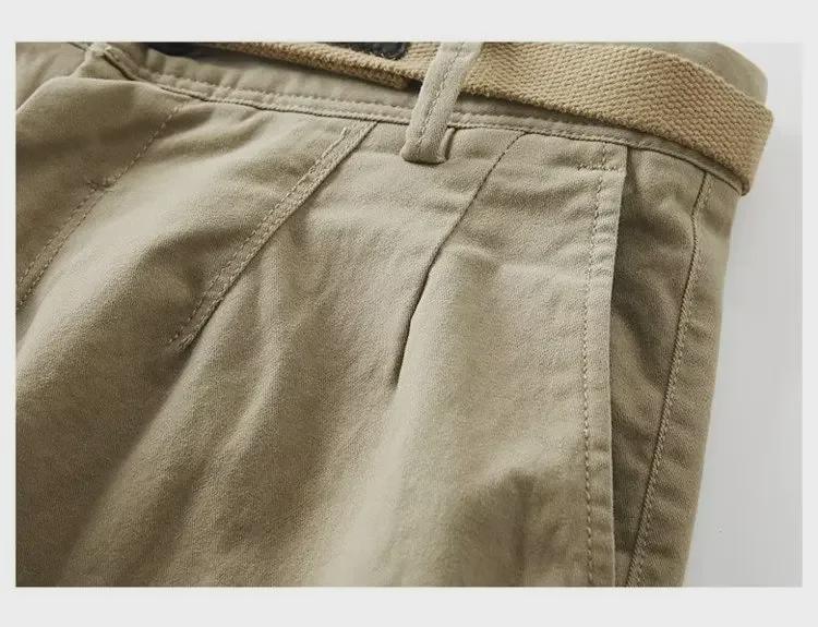 Men's Japanese Casual Stretch Cotton Wide-Leg Overalls - Spring/Autumn Trend