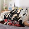 3D Anime Tokyo Revengers Printed Blanket Portable Breathable Warm Bedding Travel Blanket