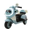 Rechargeable Children's Electric Motorcycle Tricycle: Panda Design for Boys & Girls