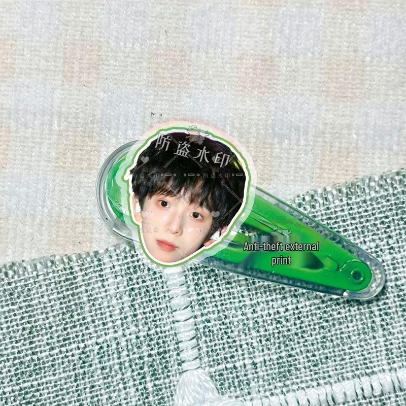 Chen Junming Celebrity Acrylic Hair Clip Accessories for Concerts