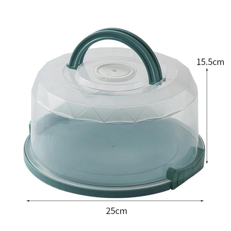 8 Zoll Tragbare Kuchenbox Lebensmittel Frischhaltebox Kühlschrank Aufbewahrungsbox Obst Gemüse Outdoor Camping Aufbewahrungsboxen