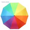 Paradise Umbrella Female Sun Umbrella Sun Umbrella Rainbow Umbrella Sun Protection UV Protection Foldable Vinyl Paradise Umbrella
