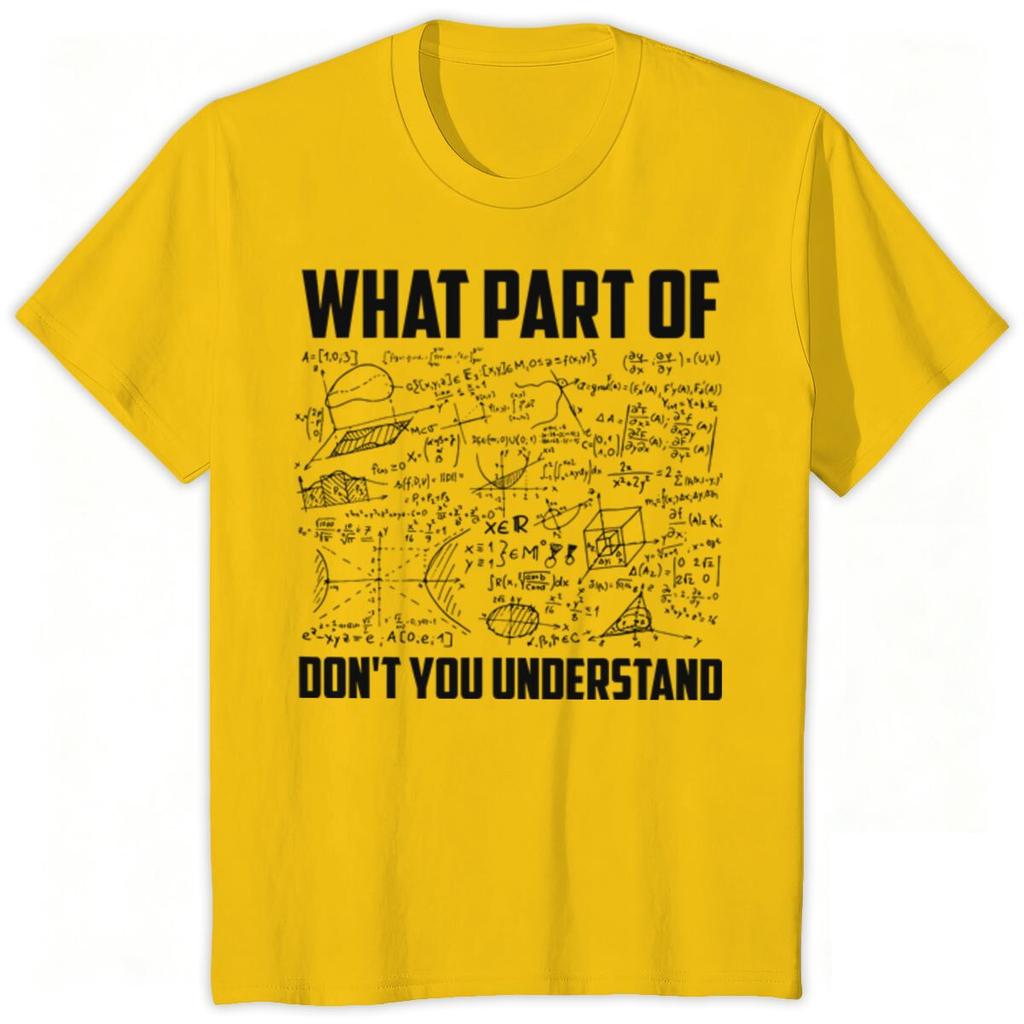 Funny Math Physics Short Sleeve Tshirt Crew Neck Fashion Clothes Science Teacher Print Graphic Tee Math Teacher Gifts Tshirt