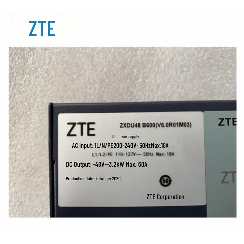 ZTE ZXDU48B600 Embedded DC Communication Power System