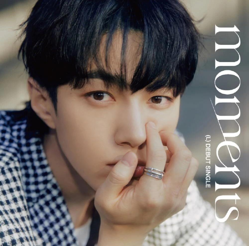 L KIM MYUNGSOO INFINITE Japanisches Solo-Debüt-Single moments SEALED CD