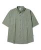 STENDS [M~4Xl] Flow Cotton Short Sleeve Shirt_Khaki