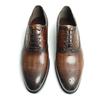 Fashion Men's Genuine Leather Oxford Dress Shoes Lace-Up Formal Shoes for Wedding, Business & Party Classic Fashion Trend Non-Slip Sole