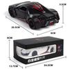 1:24 LYKAN Hypersport Diecasts & Toy Vehicles Metal Car Model Sound Light Collection Car Toys For Children Christmas Gift