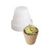 Creative Silicone Vase Planter Mold Practical Planter and Flower Holders Crafting Resin Mold for Garden Enthusiasts