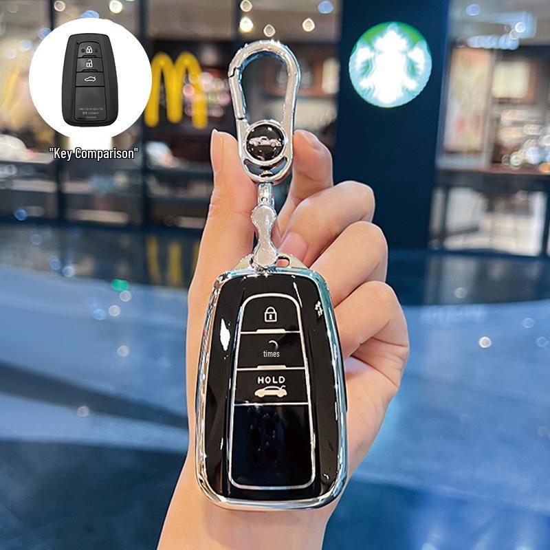 Women’s Key Covers for Toyota: Corolla, Camry, Levin, Avalon, Highlander, RAV4, and CHR.
