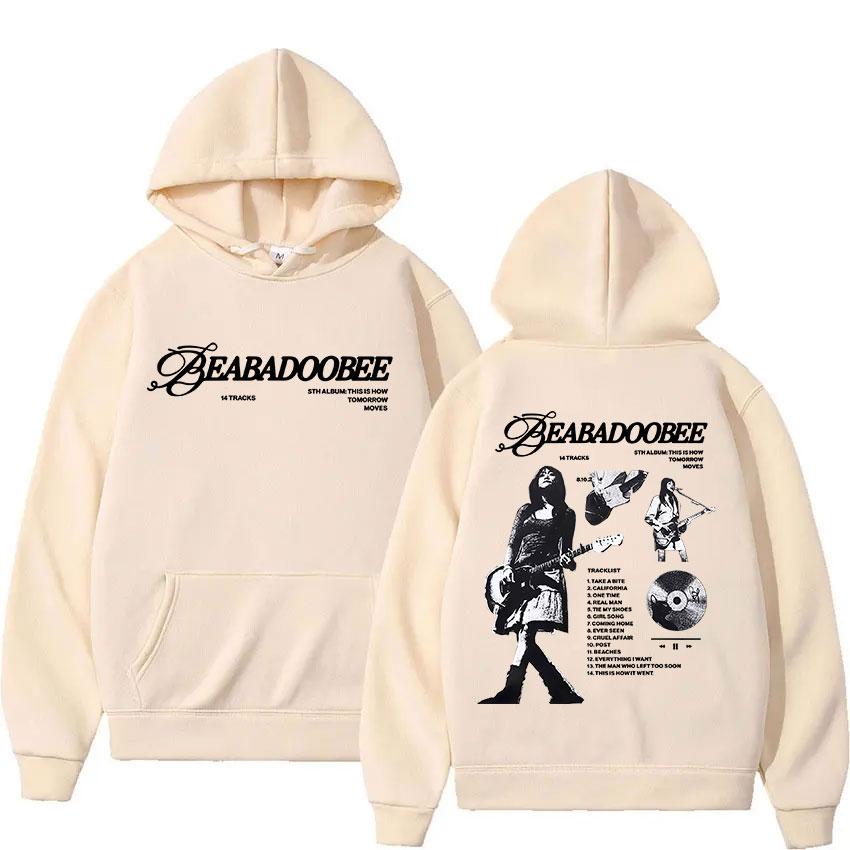 Beabadoobee The Space in Between Tour 2025 Album Hoodie Herren Damen Vintage Ästhetik Sweatshirt Locker Oversized Langarm Hoodie