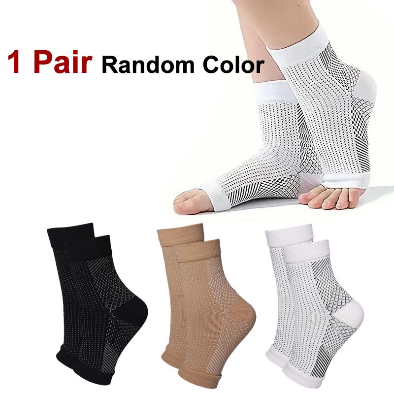 1/3 Pairs Alleviation Ankle Joint Support Unisex Pressure Socks Fashionable Sports Sweat Absorbing Breathable Compression Socks