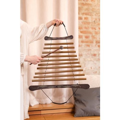 MEINL Sonic Energy Collection Meditation Flow Chime, 10 Notes, G Major, MFC10GMAB, Includes Case and Felt Mallets