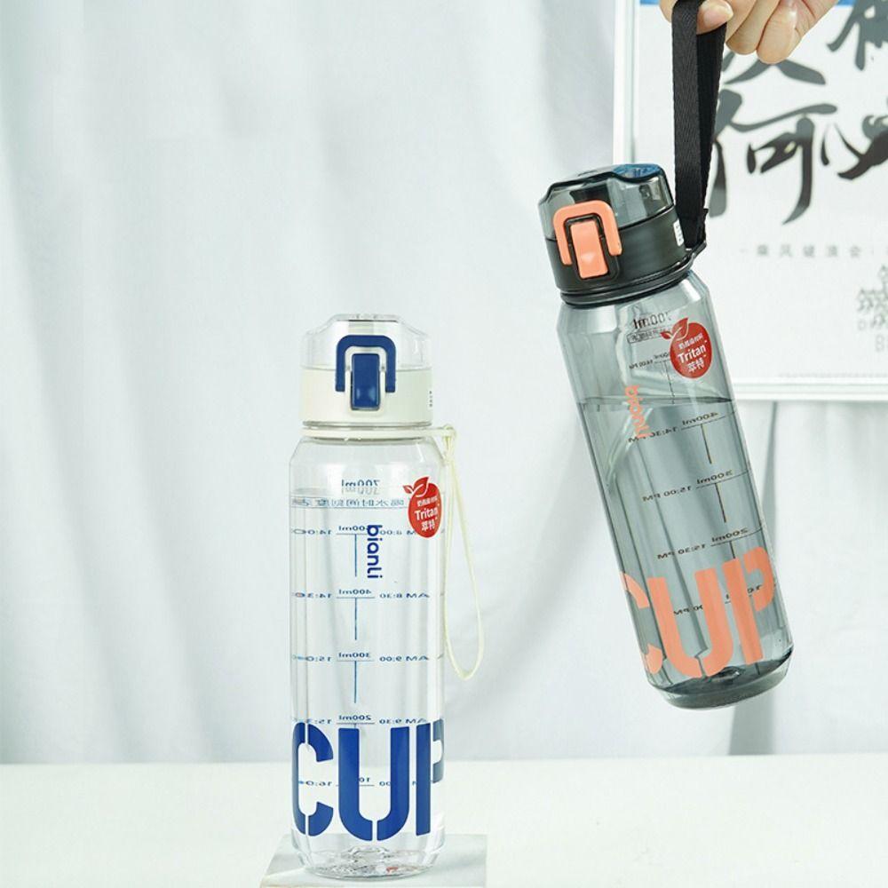 

Large Capacity Summer Sports Water Cup Plastic 700ml Sports Water Cup Summer чёрный