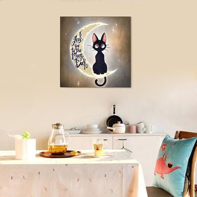 5D Diy Diamond Painting Kitten Diamond Embroidery Full Lay Anime Cross Stitch Kits Home Decor Handmade Gift