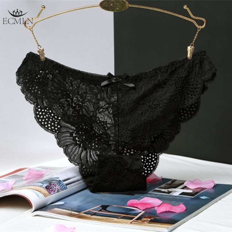 

Женское кружевное бесшовное нижнее белье, трусики женские с низкой талией, удобные, хлопковые, с промежностью, сексуальные, дышащие, трусы L чёрный