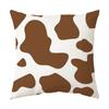 New Home Soft Decoration Geometric Milk Print Leopard Print Zebra Short Plush Ultra Soft Pillow Cushion Cover (Without Pillow Core)