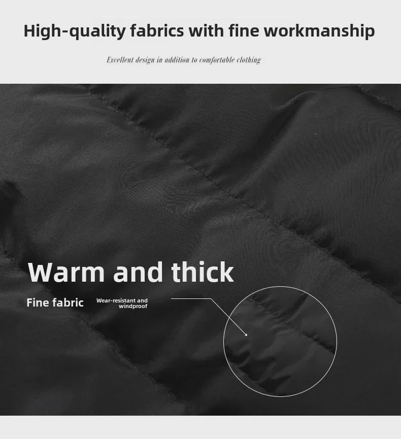 Unisex bavlněná zimní vesta s logem pro teambuildingové akce