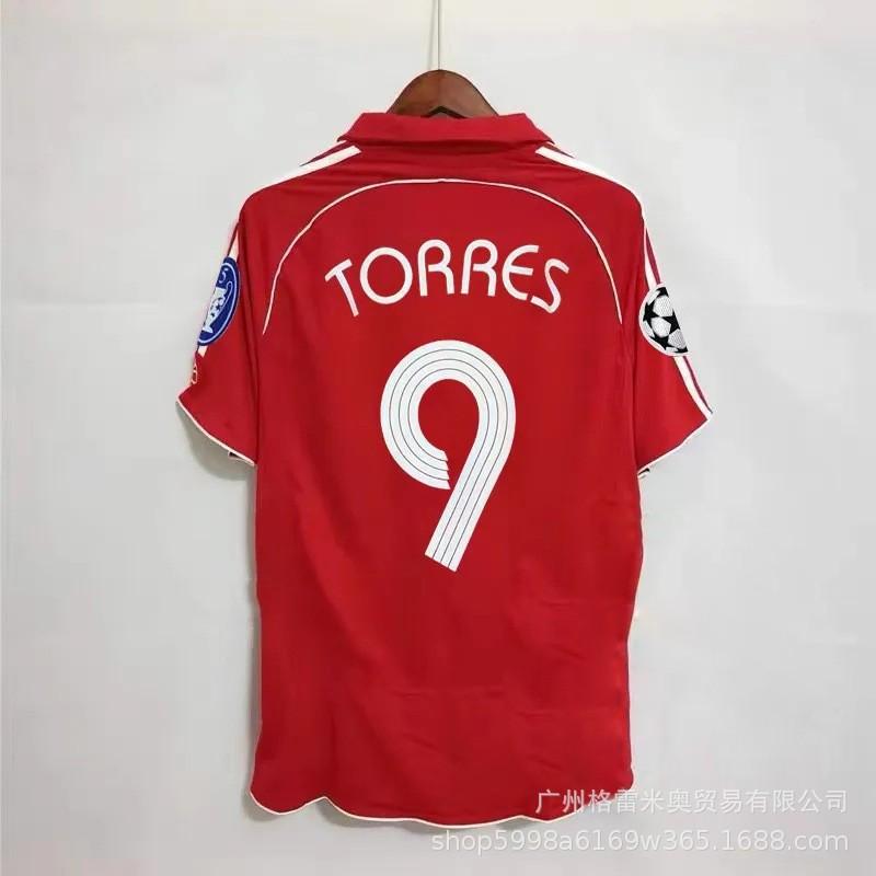88-91 Home Jersey Vintage No. 8 Gerrard No. 9 Torres Football Jersey 01-03 Lisbon 28C Ronaldo