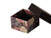 Black Jewelry Box Decorative Flowers Small Flowers