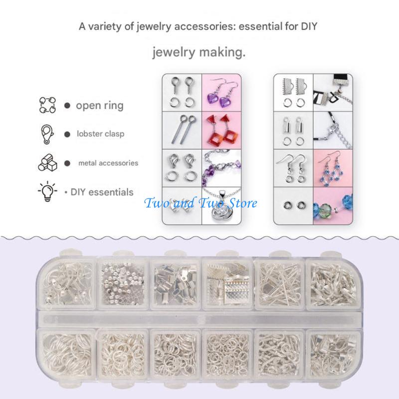 HX6F Complete 20Pcs Jewelry Making Set With Carbon Steel Tool And Soft Handle Design