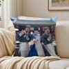 Fantasy Anime B-Bon Appetit Your Majesty Cushion Cover Linen Pillowcase Soft For Sofa Bed Home Room Decor