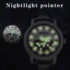 (Intim) 24-timers system dag- og nattur med lysende vanntett klokke Constellation Watch