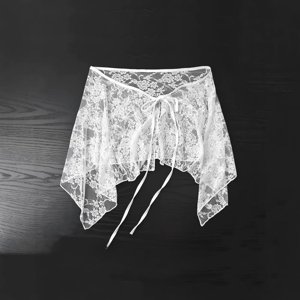 Nischen-Schnür-Lagen-Halbrock-Überwurf für Damen