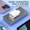 New Multi-usb Port European and American and British Fast Charging Head 5V3A Charging Head 5U Port Mobile Phone Charger