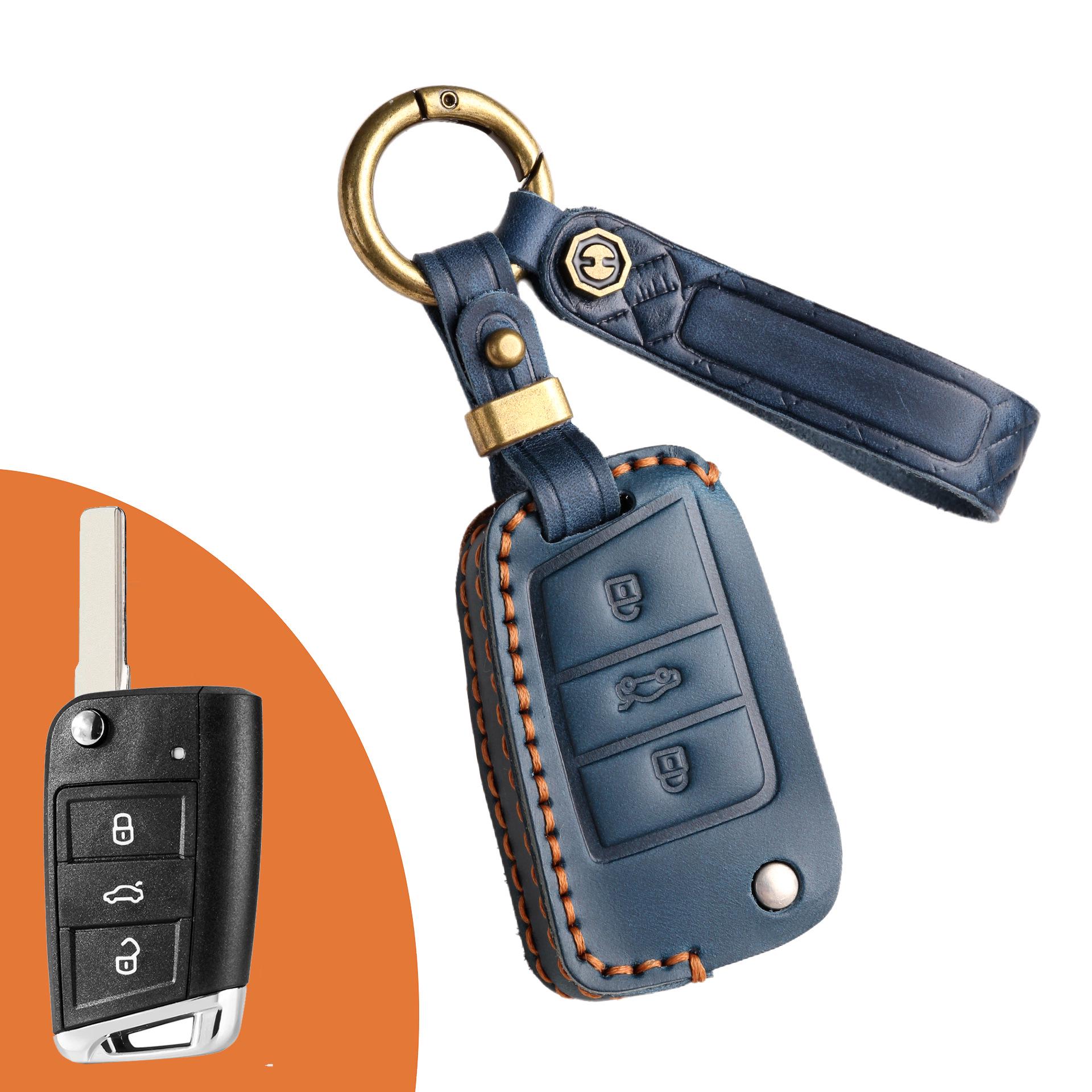 

Премиальный чехол для ключа автомобиля для Volkswagen Magotan/Lavida с доставкой SF Express