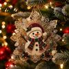 Decorative Crafts for Fireplace Christmas Faux Pearl Art Hanging Ornament Kit DIY Beads Painting Handmade Keepsake Gifts Friends Suncatcher,