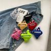 New Trendy Personalized Monster Storage Bag - Mini Cute Compact Zipper Pendant Pouch, Portable Hanging Decoration