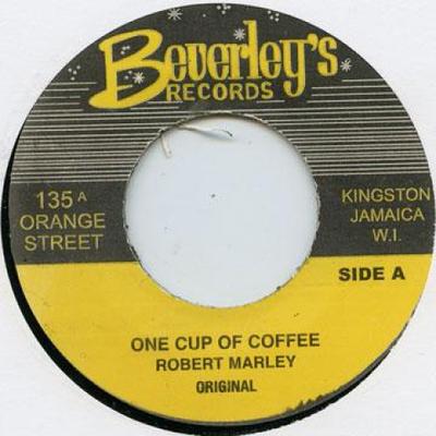 תקליט 7 אינץ' BOB MARLEY, WAILERS / TOMMY MCCOOK, - One Cup Of Coffee / Snow Boy ללא Beverleys 1962 בריטניה רגאיי, סקא ודאב