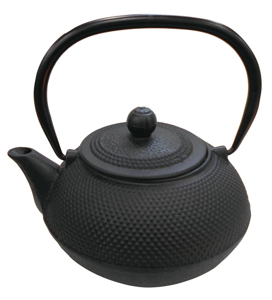 Captain Stag Ikuraku Cast Iron Teapot, 900ml, with Tea Strainer, UW-2003