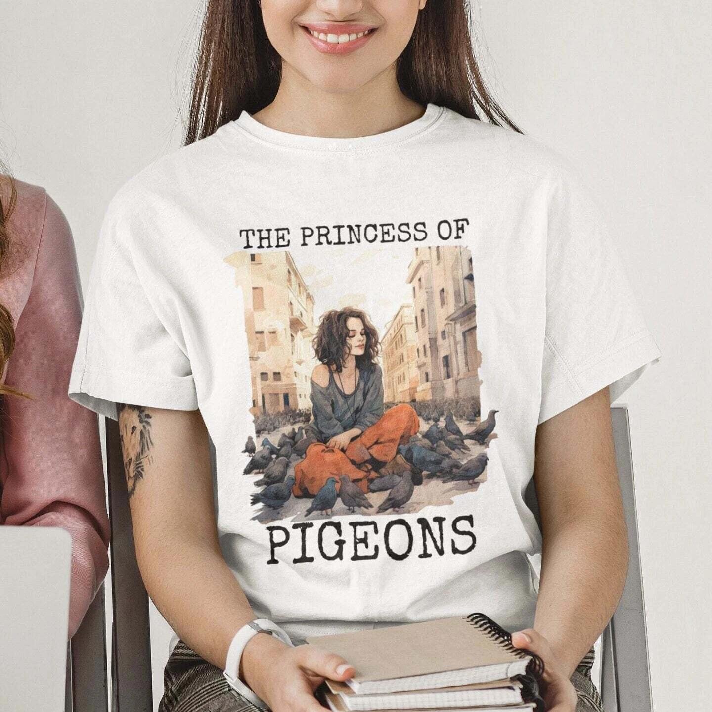 The Princess Of Pigeons T-shirt 2XL