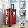 Multifunctional Hardside Luggage with Cup Holder