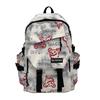 Schulranzen Trend Graffiti Schultasche Jungen Große Kapazität Modische Schultasche College-Student Mittelschüler Rucksack