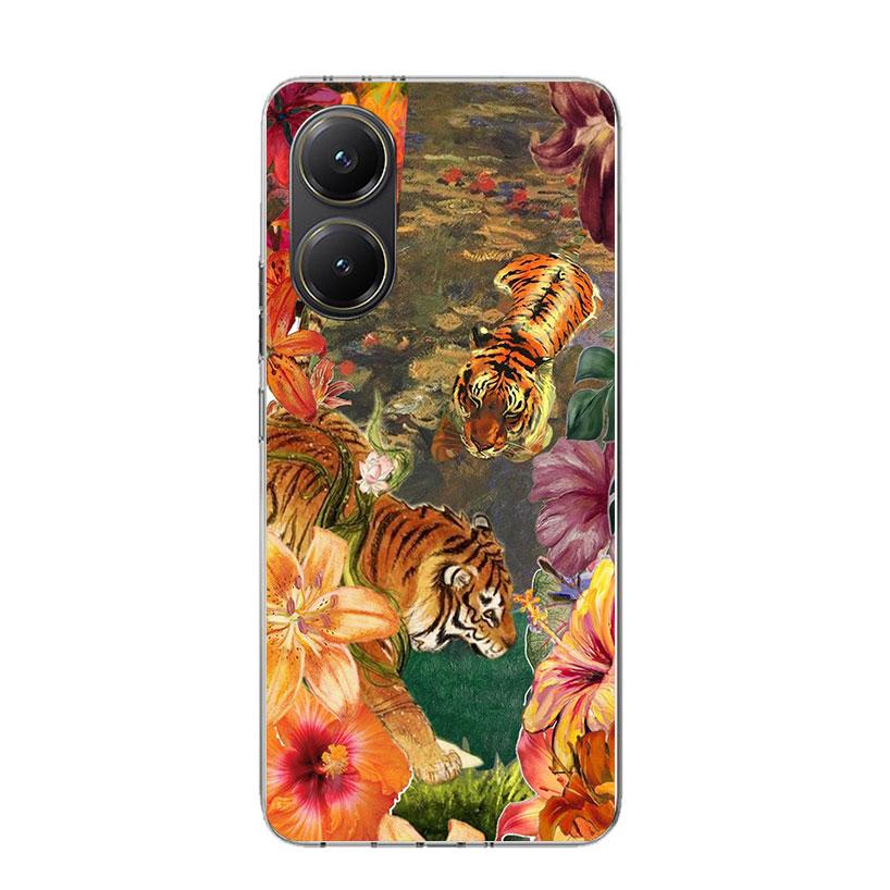 Superior Tiger Pattern Art Phone Case For Xiaomi Poco X7 X6 X5 Pro F7 Ultra Redmi 15C 15 13 13C 12 12C 10 10A 10C 9 9A 9C 9T Cov