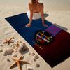 1 Stück Levante FC Wappen Design Strandtuch - Weiche, Saugfähige Mikrofaser, Leicht, Ideal für den Strand, Partys, Reisen, Camping Fan Geschenke