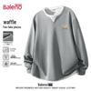 Baleno Men's Waffle Knit Long Sleeve T-Shirt