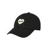 Emis HEART RUBBER PATCH BALL CAP - 6 Aesthetic Colors