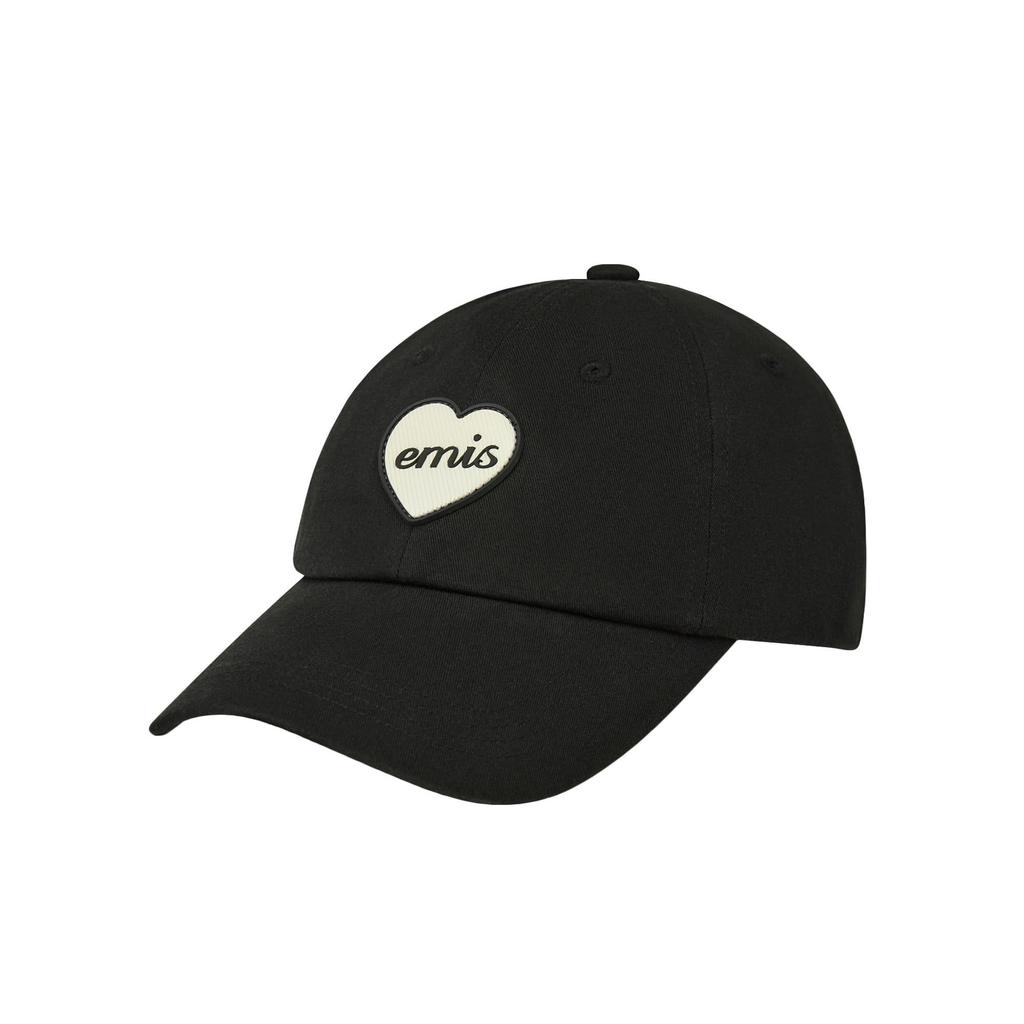 Emis HEART RUBBER PATCH BALL CAP - 6 Aesthetic Colors