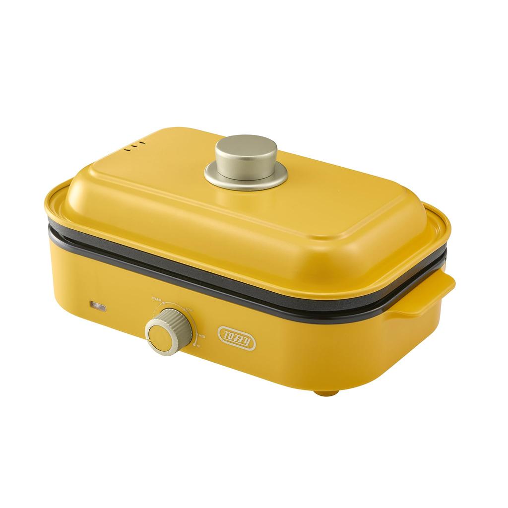 Hot Plate Mini Compact For 1 To 2 People With Lid Steam Dishes Plate Sold Separately Takoyaki Deep Pot Everyday Use Home Party Wide Variety of Colors