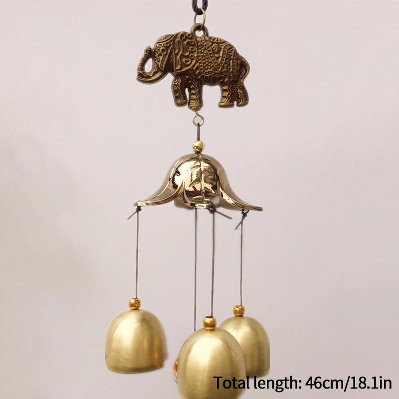 Japanese Wind Chimes Copper Wind Bell Outdoor Yard Garden Decorative Supplies Door Bell for Home Car Hanging Decor Garden Decor